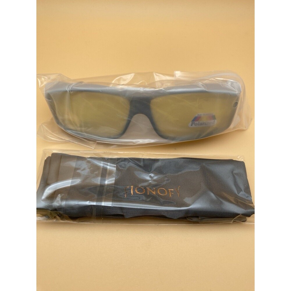 FIONOFY Polarized Night Driving Glasses - Anti-Glare Yellow Lens Vision Glasses